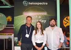 Bonny Heeren, Emilie Gustafsson and Matthew Grantham of Heliospectra introducing the CERES Flex new HPS replacement, 1000w.